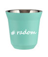 Kubek 80 ml TURKUSOWY Radom kubek termiczny na kawe | 65,00 zł