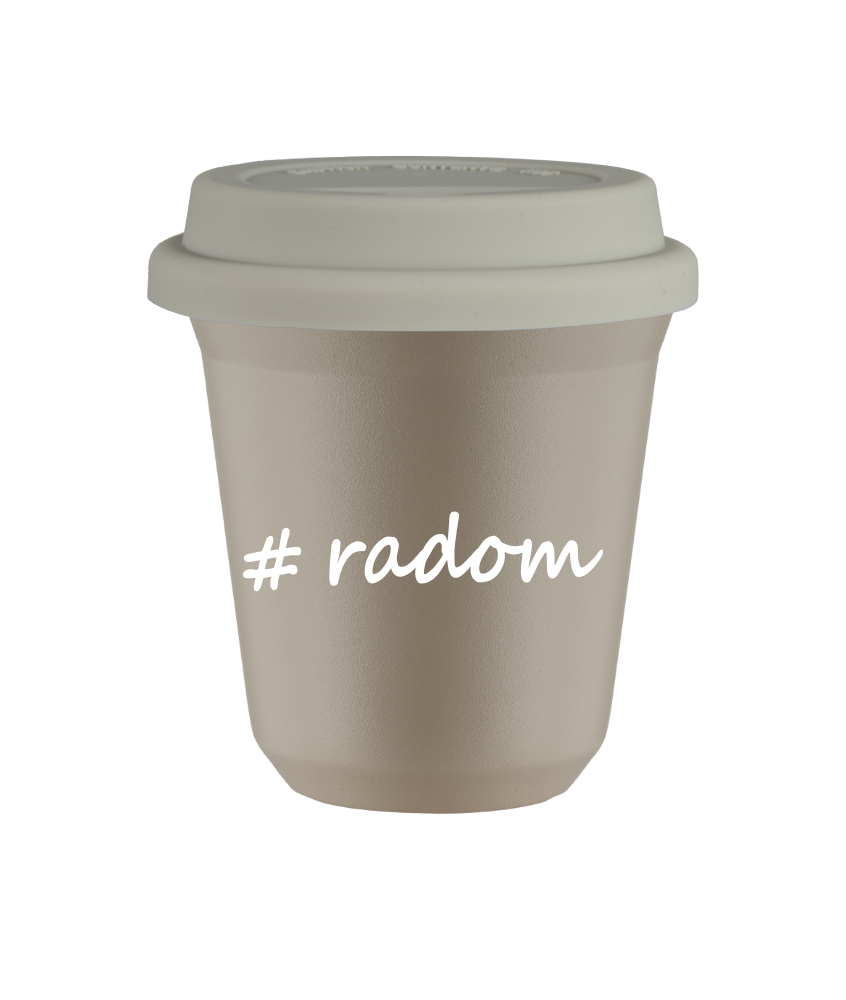 Kubek 150 ml BEŻOWY Radom z pokrywką biala kubek termiczny na kawe | 70,00 zł Kubek 150 ml BEŻOWY Radom z pokrywką biala kubek termiczny na kawe | 70,00 zł