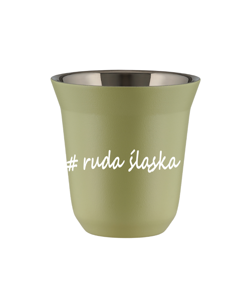 Kubek 80 ml PISTACJOWY Ruda Śląska kubek termiczny na kawe | 65,00 zł