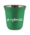 Kubek 150 ml ZIELONY Rybnik kubek termiczny na kawe | 65,00 zł