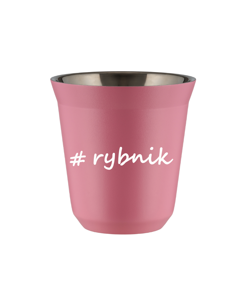 Kubek 80 ml RÓŻOWY Rybnik kubek termiczny na kawe | 65,00 zł Kubek 80 ml RÓŻOWY Rybnik kubek termiczny na kawe | 65,00 zł