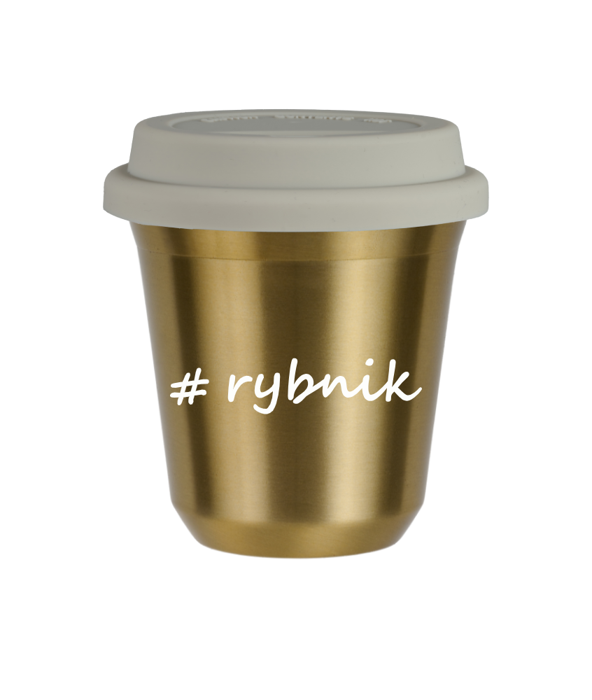 Kubek 240 ml ZŁOTY Rybnik z pokrywką biala kubek termiczny na kawe | 75,00 zł Kubek 240 ml ZŁOTY Rybnik z pokrywką biala kubek termiczny na kawe | 75,00 zł