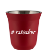 Kubek 240 ml CZERWONY Rzeszów kubek termiczny na kawe | 70,00 zł