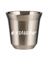 Kubek 150 ml SREBRNY Rzeszów kubek termiczny na kawe | 65,00 zł