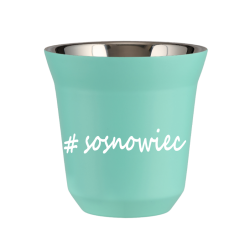 Cup 150 ml TURQUOISE "Sosnowiec"