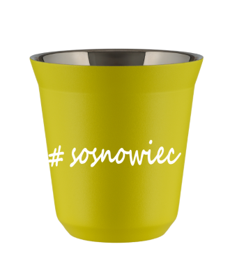 Kubek 240 ml ŻÓŁTY Sosnowiec