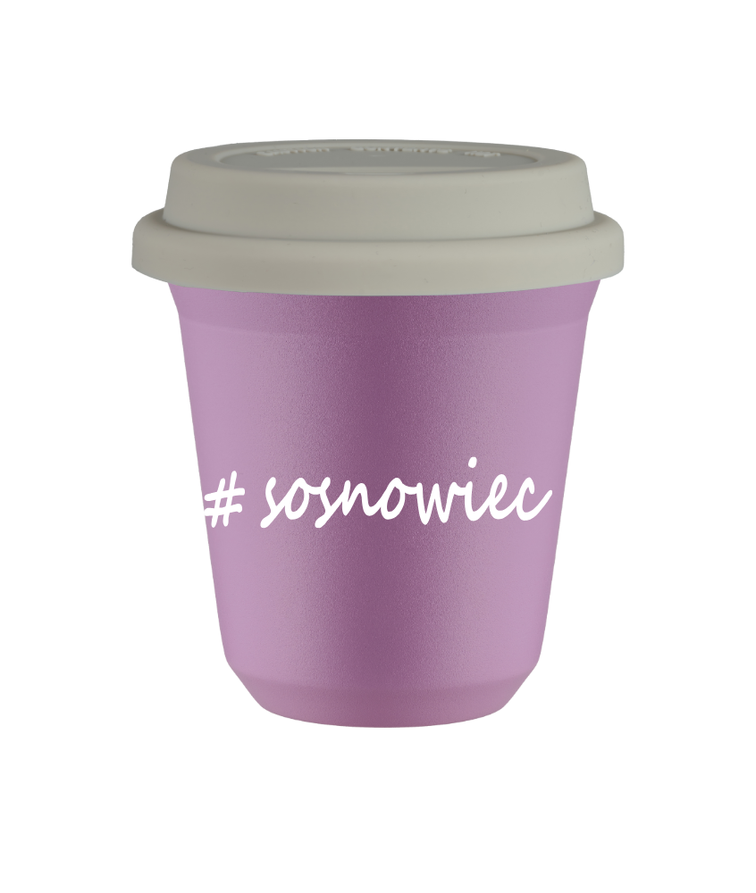Kubek 240 ml LILIOWY Sosnowiec z pokrywką biala kubek termiczny na kawe | 75,00 zł Kubek 240 ml LILIOWY Sosnowiec z pokrywką biala kubek termiczny na kawe | 75,00 zł