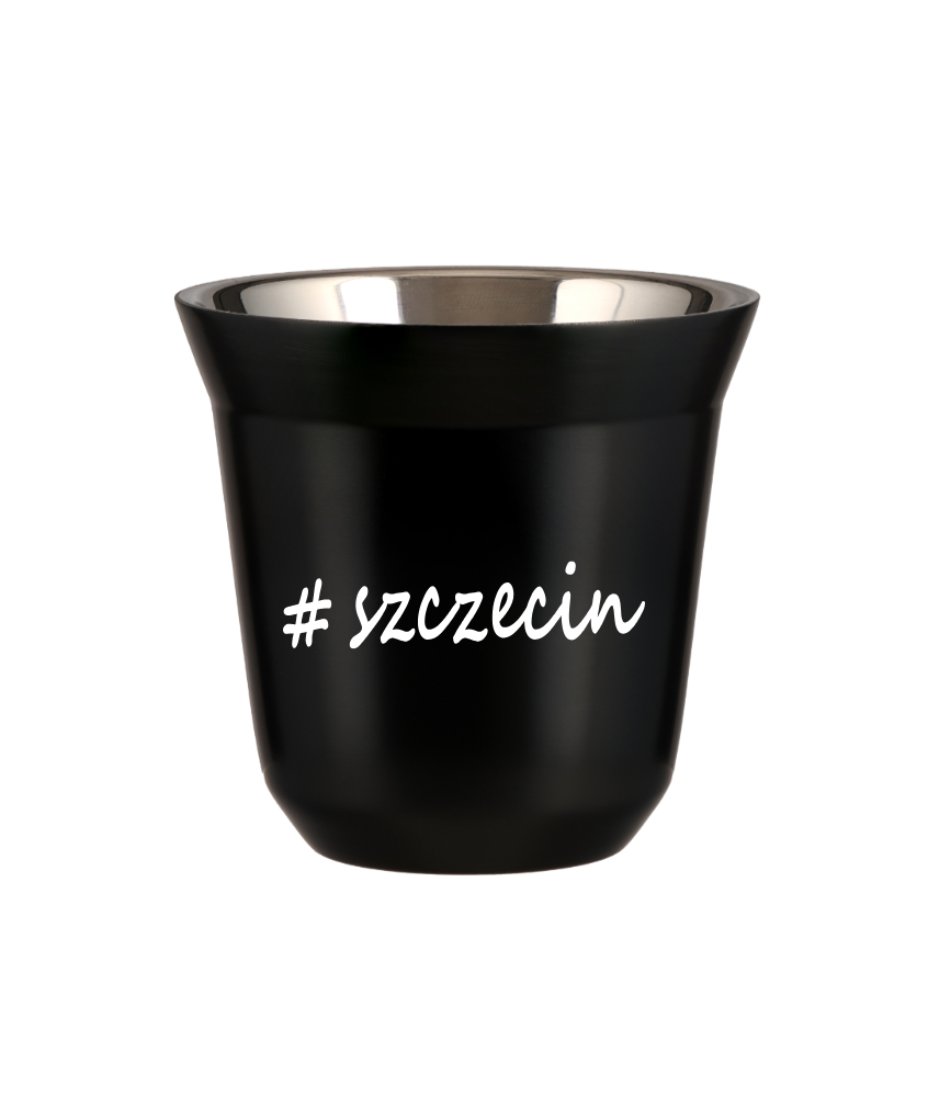 Kubek 150 ml CZARNY Szczecin kubek termiczny na kawe | 65,00 zł Kubek 150 ml CZARNY Szczecin kubek termiczny na kawe | 65,00 zł