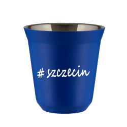 Cup 80 ml BLUE "Szczecin"