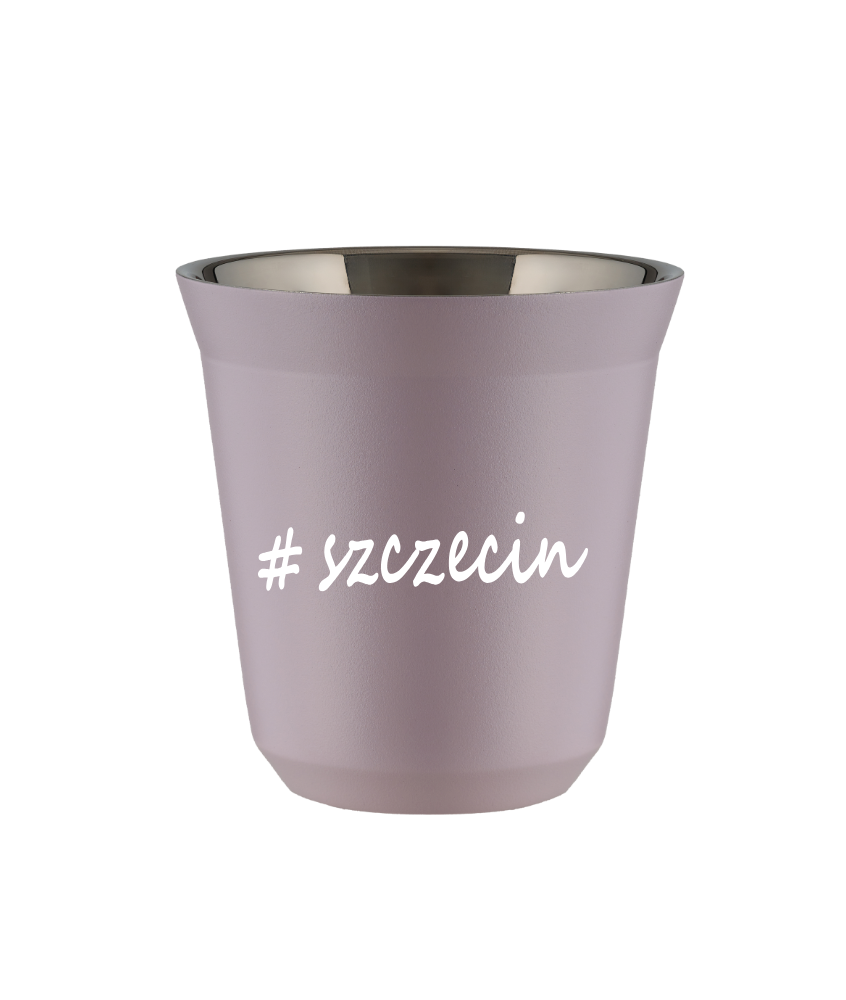 Kubek 240 ml LAWENDOWY Szczecin kubek termiczny na kawe | 70,00 zł