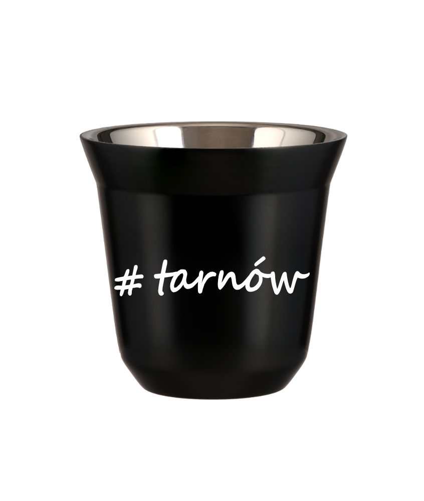 Cup 150 ml BLACK "Tarnów"