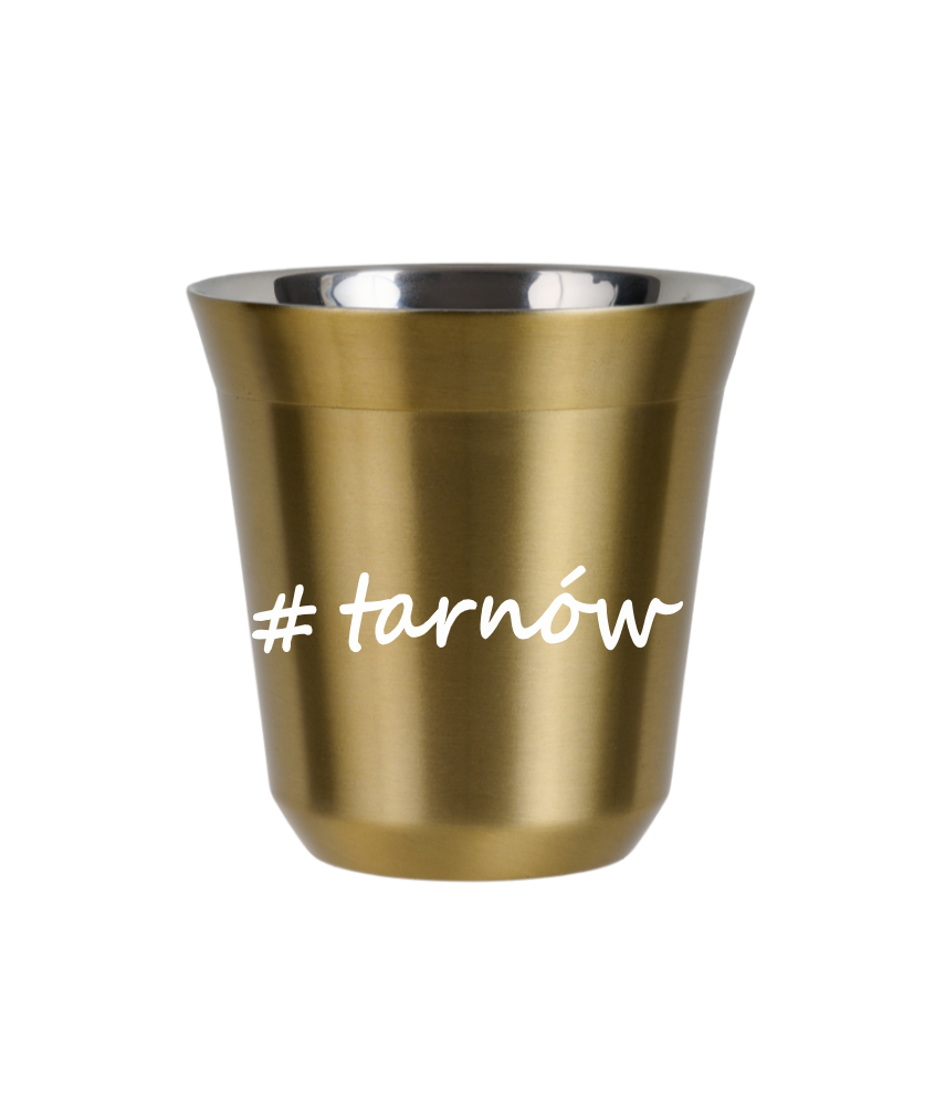 Cup 240 ml GOLD "Tarnów"