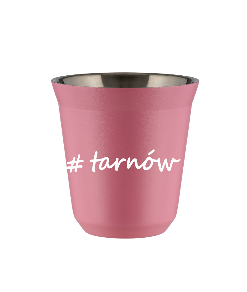 Kubek 80 ml RÓŻOWY Tarnów kubek termiczny na kawe | 65,00 zł Kubek 80 ml RÓŻOWY Tarnów kubek termiczny na kawe | 65,00 zł