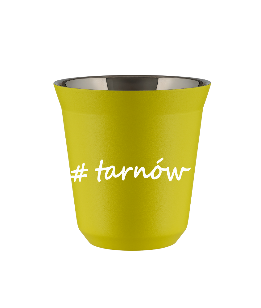 Cup 150 ml YELLOW "Tarnów"