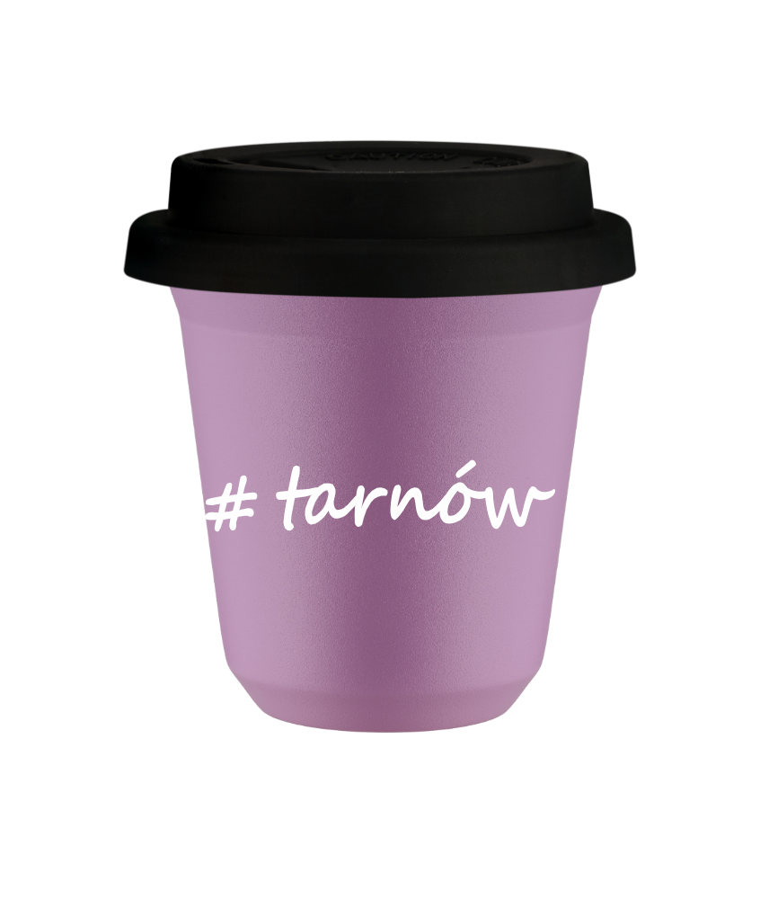 Kubek 80 ml LILIOWY Tarnów z pokrywką czarna kubek termiczny na kawe | 70,00 zł Kubek 80 ml LILIOWY Tarnów z pokrywką czarna kubek termiczny na kawe | 70,00 zł