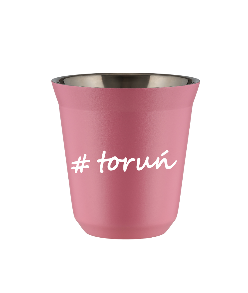 Cup 80 ml PINK "Toruń"