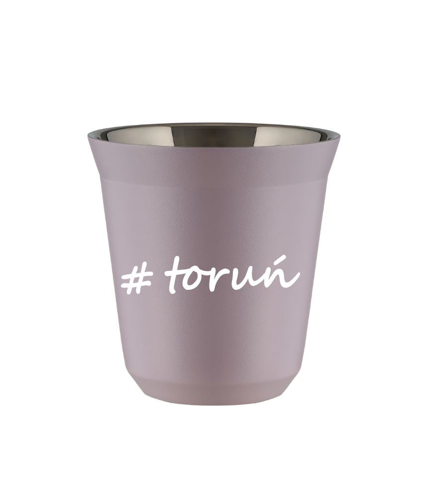 Kubek 150 ml LAWENDOWY Toruń kubek termiczny na kawe | 65,00 zł Kubek 150 ml LAWENDOWY Toruń kubek termiczny na kawe | 65,00 zł