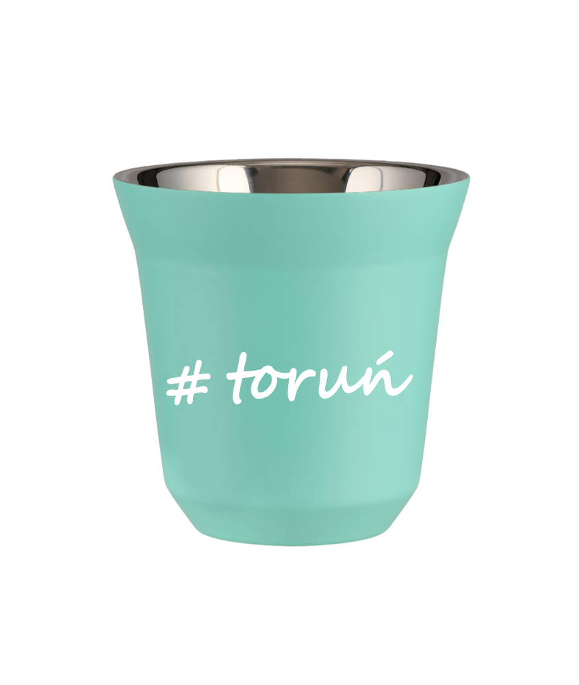 Kubek 240 ml TURKUSOWY Toruń kubek termiczny na kawe | 70,00 zł Kubek 240 ml TURKUSOWY Toruń kubek termiczny na kawe | 70,00 zł