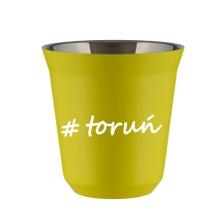 Cup 80 ml YELLOW "Toruń"