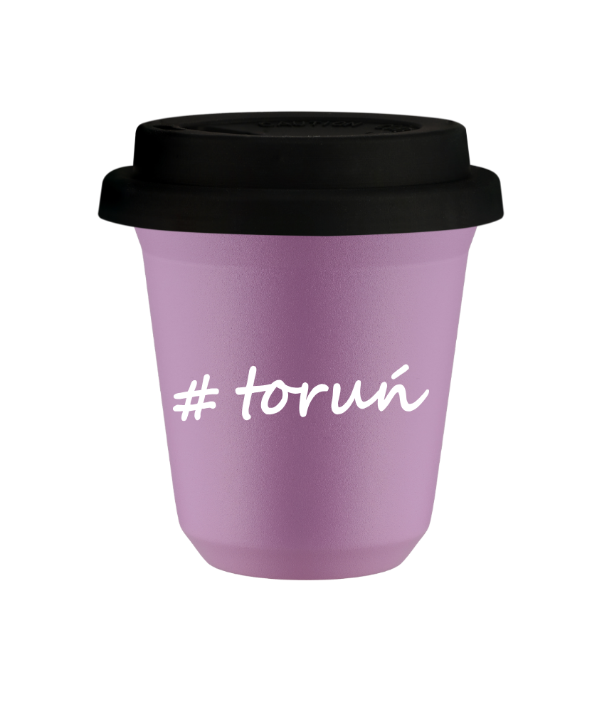 Kubek 240 ml LILIOWY Toruń z pokrywką czarna kubek termiczny na kawe | 75,00 zł Kubek 240 ml LILIOWY Toruń z pokrywką czarna kubek termiczny na kawe | 75,00 zł