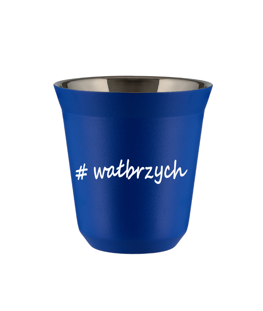 Kubek 80 ml NIEBIESKI Wałbrzych kubek termiczny na kawe | 65,00 zł Kubek 80 ml NIEBIESKI Wałbrzych kubek termiczny na kawe | 65,00 zł