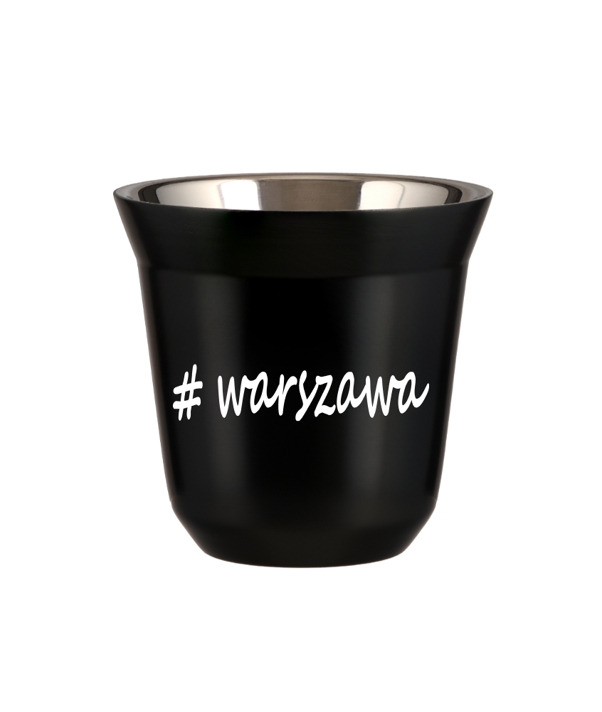 Kubek 150 ml CZARNY Warszawa kubek termiczny na kawe | 65,00 zł Kubek 150 ml CZARNY Warszawa kubek termiczny na kawe | 65,00 zł