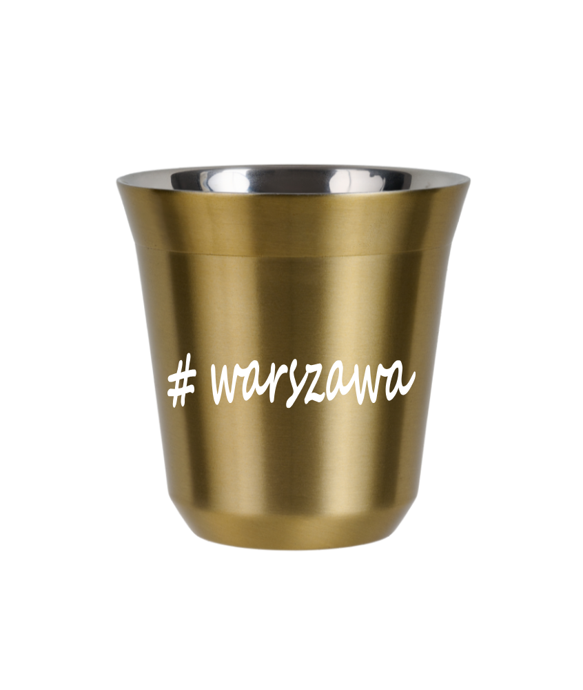 Kubek 240 ml ZŁOTY Warszawa kubek termiczny na kawe | 70,00 zł Kubek 240 ml ZŁOTY Warszawa kubek termiczny na kawe | 70,00 zł