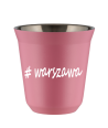 Kubek 240 ml RÓŻOWY Warszawa kubek termiczny na kawe | 70,00 zł