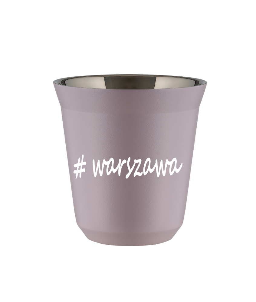 Kubek 80 ml LAWENDOWY Warszawa kubek termiczny na kawe | 65,00 zł Kubek 80 ml LAWENDOWY Warszawa kubek termiczny na kawe | 65,00 zł