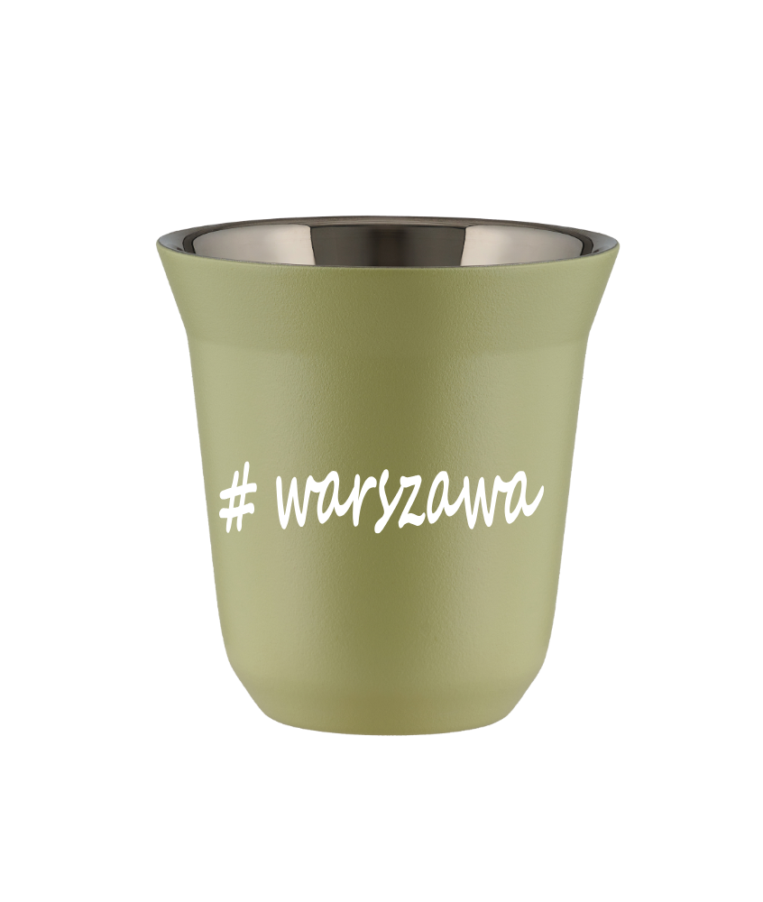 Kubek 80 ml PISTACJOWY Warszawa kubek termiczny na kawe | 65,00 zł Kubek 80 ml PISTACJOWY Warszawa kubek termiczny na kawe | 65,00 zł