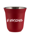 Kubek 150 ml CZERWONY Warszawa kubek termiczny na kawe | 65,00 zł