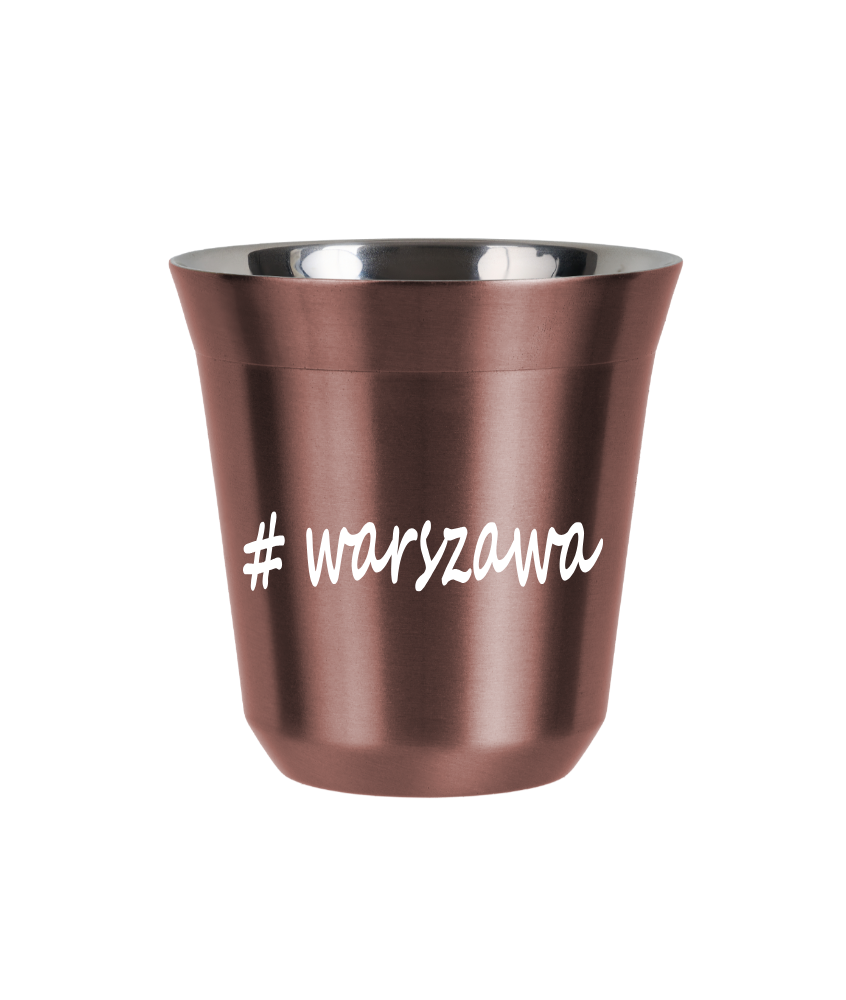 Cup 240 ml ROSE GOLD "Warszawa"