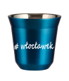 Kubek 240 ml NIEBIESKI METALIC Włocławek kubek termiczny na kawe | 70,00 zł