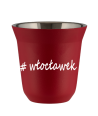Kubek 240 ml CZERWONY Włocławek kubek termiczny na kawe | 70,00 zł