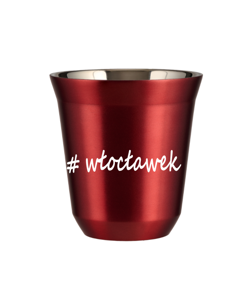 Kubek 240 ml CZERWONY METALIC Włocławek kubek termiczny na kawe | 70,00 zł Kubek 240 ml CZERWONY METALIC Włocławek kubek termiczny na kawe | 70,00 zł