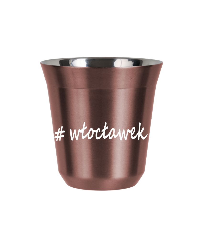 Cup 150 ml ROSE GOLD "Włocławek"
