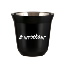 Cup 150 ml BLACK "Wrocław"
