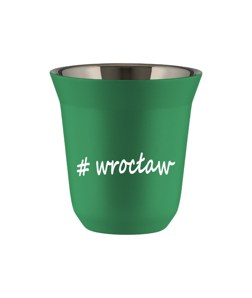 Kubek 240 ml ZIELONY Wrocław kubek termiczny na kawe | 70,00 zł Kubek 240 ml ZIELONY Wrocław kubek termiczny na kawe | 70,00 zł