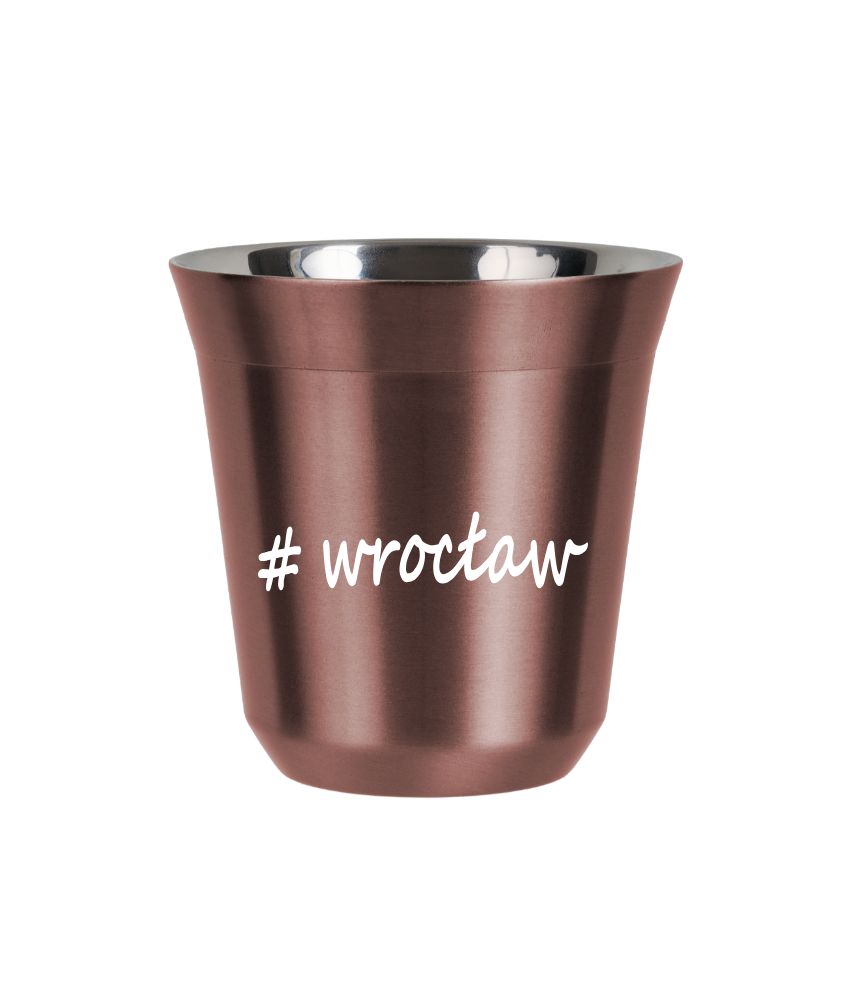 Kubek 150 ml RÓŻOWE ZŁOTO Wrocław kubek termiczny na kawe | 65,00 zł Kubek 150 ml RÓŻOWE ZŁOTO Wrocław kubek termiczny na kawe | 65,00 zł