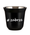 Kubek 80 ml CZARNY Zabrze kubek termiczny na kawe | 65,00 zł