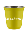 Kubek 80 ml ŻÓŁTY Zabrze kubek termiczny na kawe | 65,00 zł