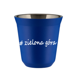 Cup 240 ml BLUE "Zielona Góra"