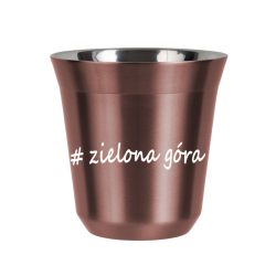 Cup 150 ml ROSE GOLD "Zielona Góra"