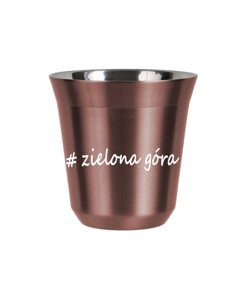 Cup 150 ml ROSE GOLD "Zielona Góra"