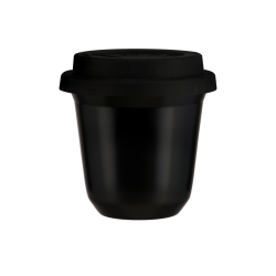 Kubek 350 ml CZARNY, z czarną pokrywką Kubek 350 ml CZARNY, z czarną pokrywką