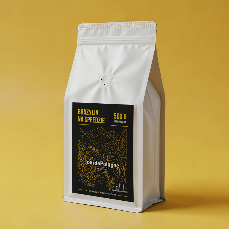 Kawa Brazylia na Speedzie – Limitowana Edycja Tour de Pologne 500g