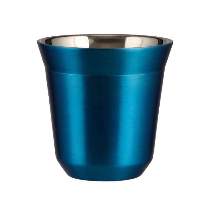 Kubek BLUE metalic 80 ml