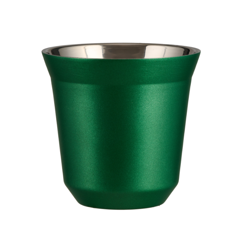 Kubek GREEN metalic 80 ml