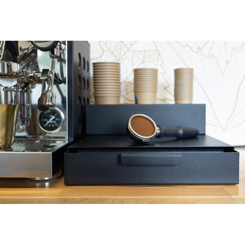 Profesjonalna szuflada na fusy kawowe – praktyczność i elegancja w jednym Profesjonalna szuflada na fusy kawowe – praktyczność i elegancja w jednym