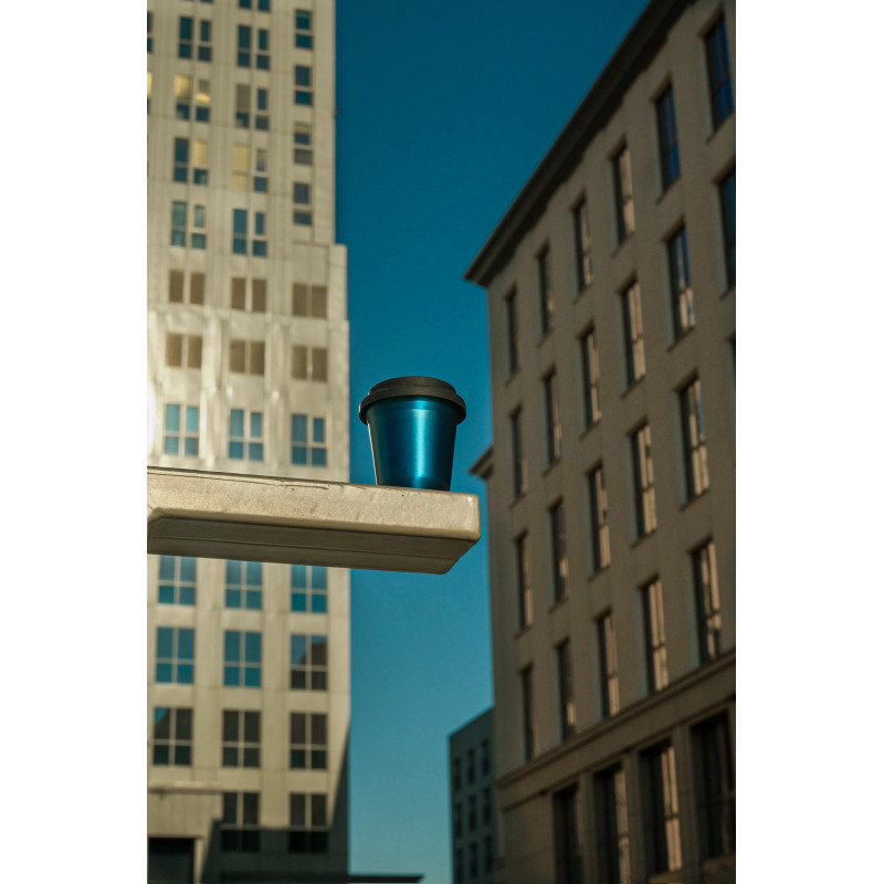 Kubek 80 ml NIEBIESKI METALIC